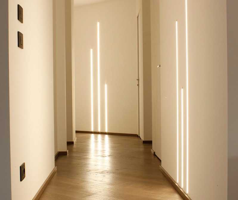 Iluminação Corredor Apartamento Vila Tramontano - Iluminação de Apartamento