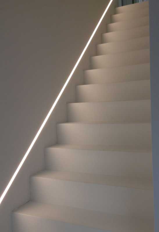 Iluminação de Led na Escada Preços Vargem Grande Paulista - Iluminação Led Residencial