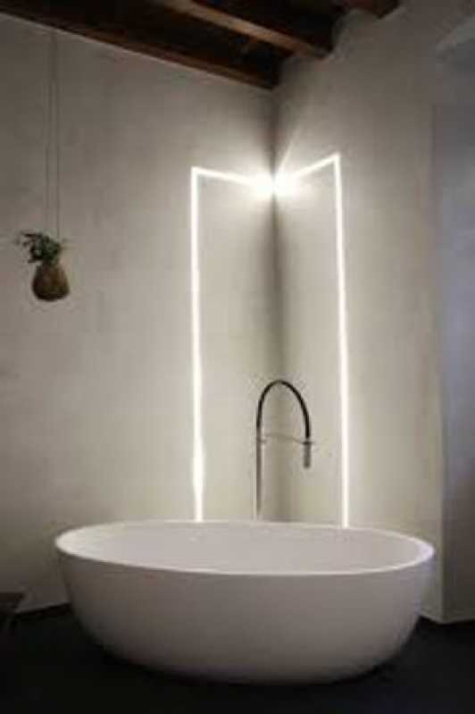 Iluminação em Banheiro Vila Tramontano - Iluminação Espelho Banheiro