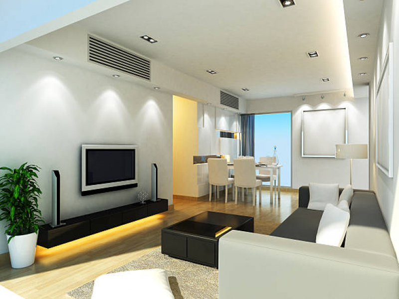 Iluminação Ideal para Sala Preço Jardim São Bento - Iluminação em Sala de Tv