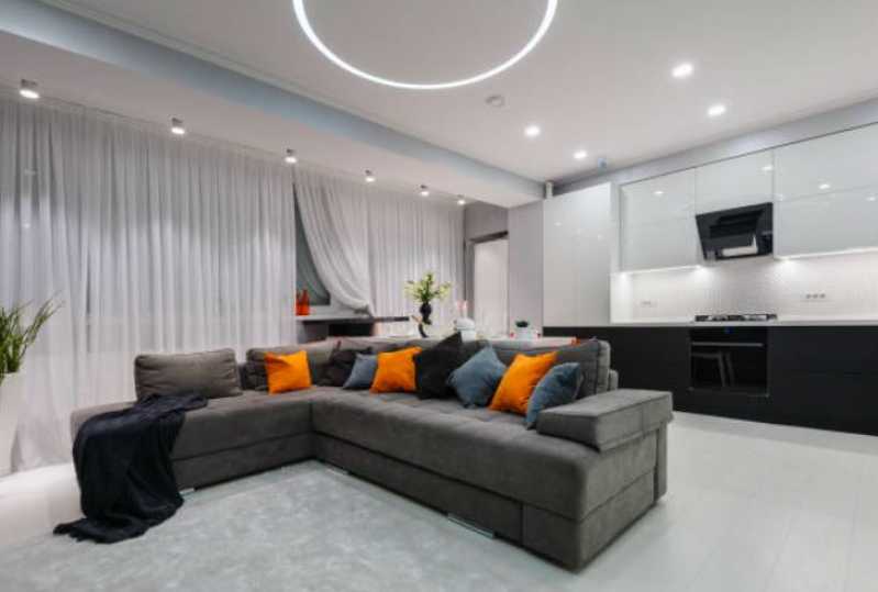Iluminação Industrial para Residência Barro Branco - Iluminação Sala de Tv Alphaville