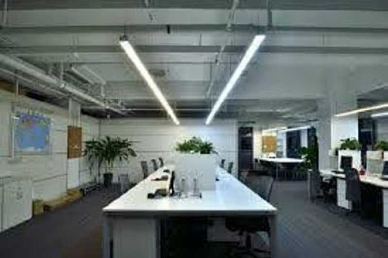Iluminação Linear em Empresa Real Parque - Iluminação para Empresas