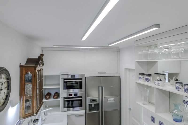Iluminação na Cozinha Vila Progredior - Iluminação em Cima da Pia da Cozinha