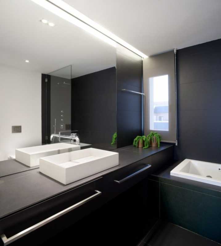 Iluminação Teto Banheiro Valores Chácara Inglesa - Iluminação Espelho Banheiro