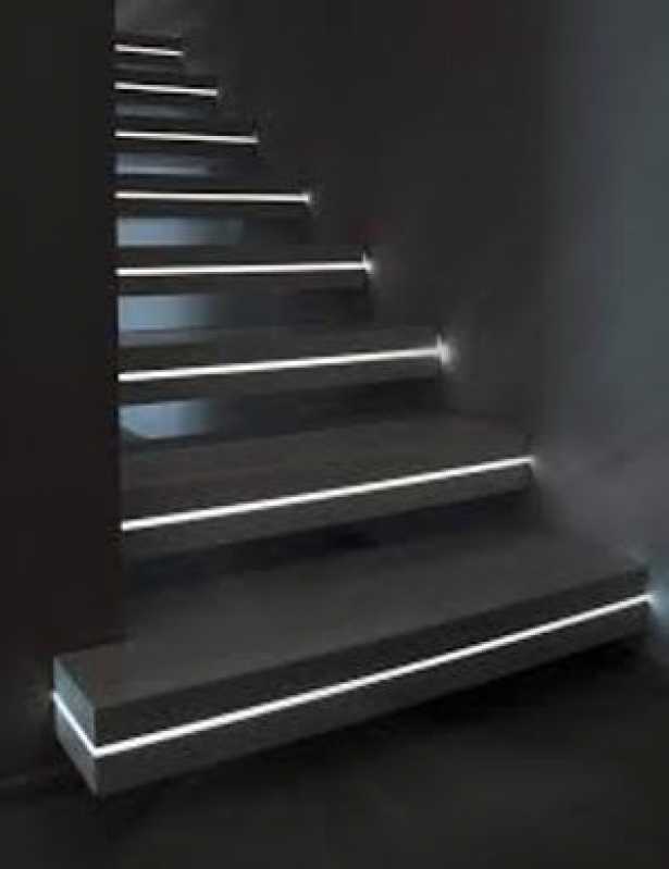 Iluminações de Escada com Led Pinheiros - Iluminação Led