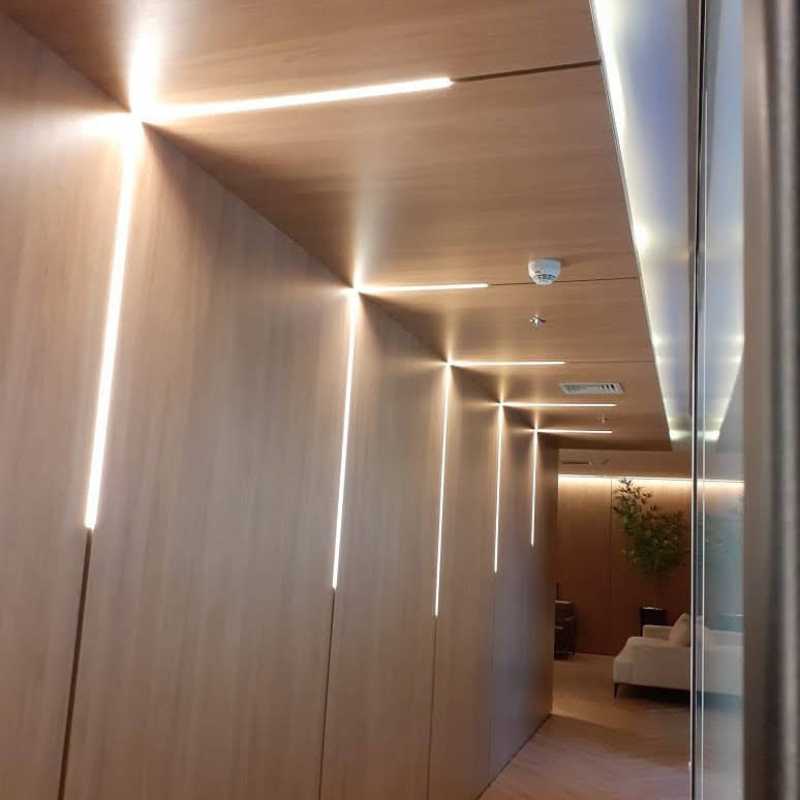 Perfil Iluminação Instalação Jardim São Paulo - Perfil para Iluminação Linear Alphaville