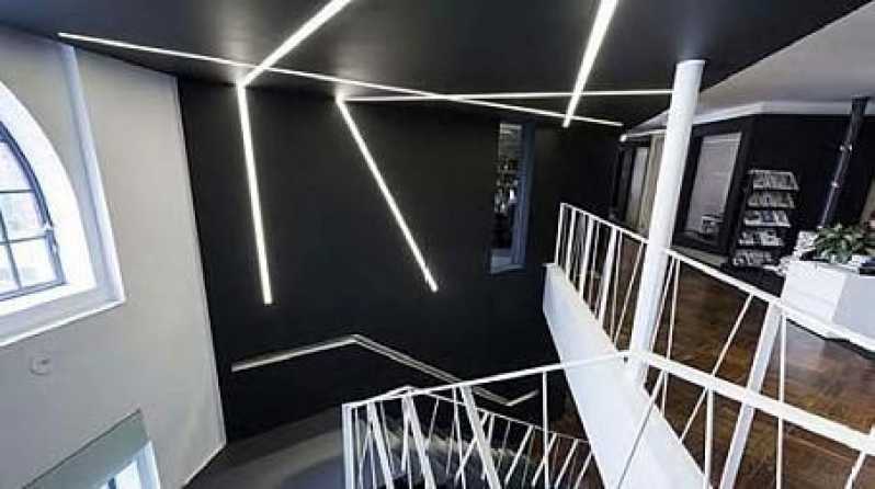 Quanto Custa Iluminação Residencial Moderna Jardim São Bento - Iluminação de Led na Escada
