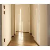 iluminação corredor apartamento Anália Franco