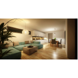 iluminação para sala de estar e jantar integradas preço Itapevi