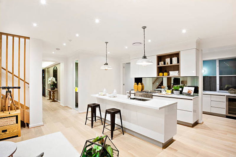 Valor de Iluminação Perfil de Led Cozinha Vila Progredior - Iluminação para Cozinha Moderna